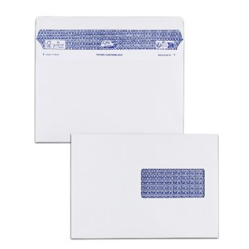 Enveloppe SECURE avec fenêtre - DL 112 x 225 mm Blanc GPV Lot de 100