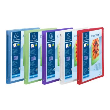 EXACOMPTA Classeur personnalisable 1 pochette - Assortiment 519699E