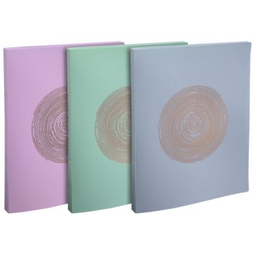 Classeur souple - 4 anneaux de 15 mm - Assortiment : EXACOMPTA Ellipse image