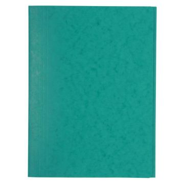 EXACOMPTA  chemises en carte lustrée à 3 rabats - Vert 56415E