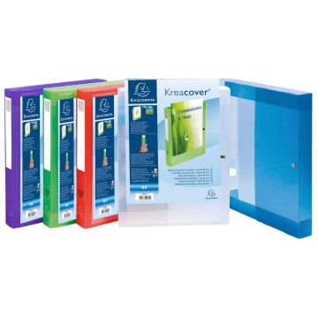 EXACOMPTA : Boîte de classement assortiment - Dos 40 mm 59989E