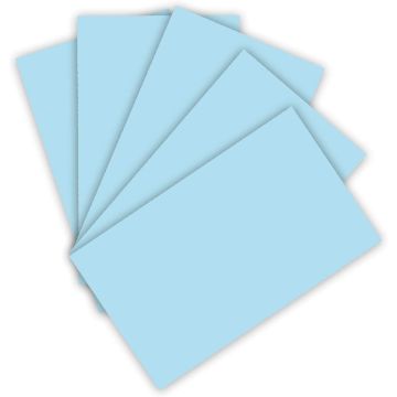 Carton de Bricolage A4 - Bleu glace - 300 g/m² : FOLIA Lot de 50 Visuel