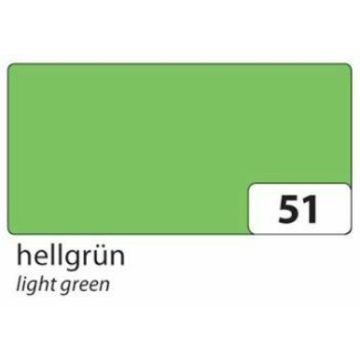 Carton de Bricolage 500 x 700 mm - Vert clair - 300 g/m² : FOLIA Visuel