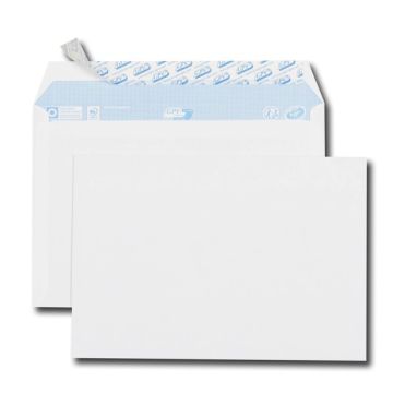 Enveloppe sans fenêtre - A5 162 x 229 mm Blanc GPV Lot de 50