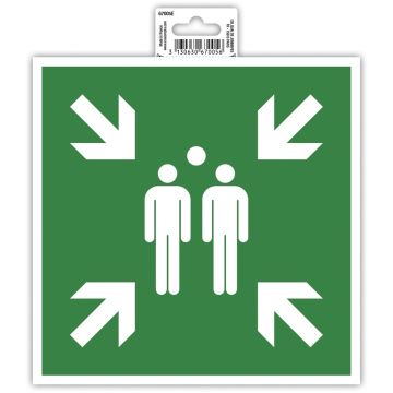 Panneau adhésif - Point de rassemblement EXACOMPTA