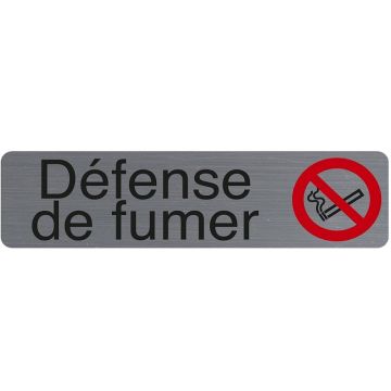 Plaque adhésive de signalisation - Défense de fumer : EXACOMPTA image