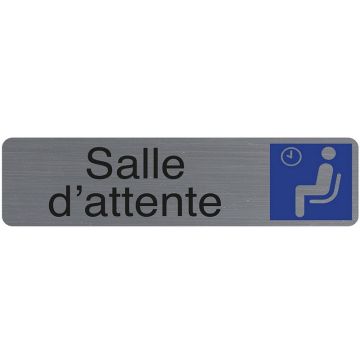 Plaque adhésive de signalisation - Salle d'attente : EXACOMPTA image