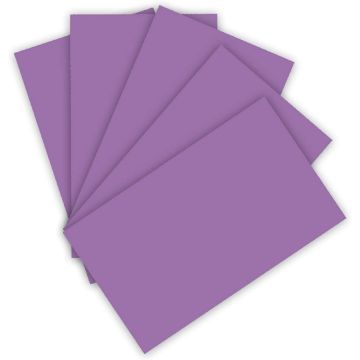 Feuilles de papier de couleur - 500 x 700 mm - Lilas : FOLIA Visuel