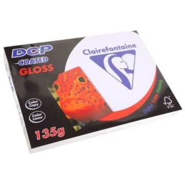 Ramette de papier de 250 feuilles A4 DCP - 135 g - Blanc brillant : CLAIREFONTAINE Modèle