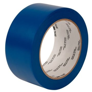Ruban adhésif multi-usages en PVC - 50,8 mm x 33 m - Bleu : 3M Image