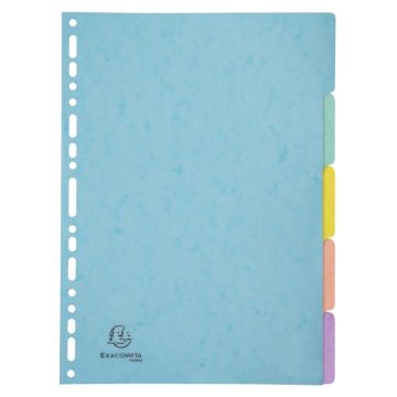Jeu de 5 intercalaires en carte lustrée - Assortiment : EXACOMPTA Aquarel image