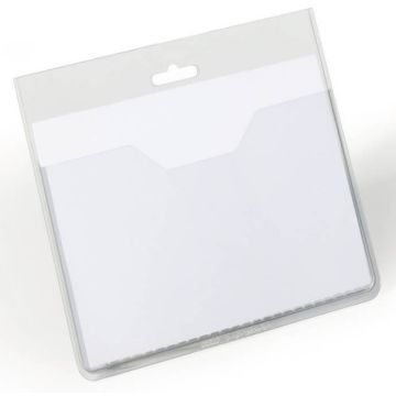 Lot de 20 Badges horizontaux sans clip - 90 x 60 mm : DURABLE Visuel