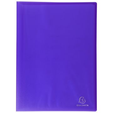 Protège-Documents Chromaline de 60 Vues - Violet : EXACOMPTA Image