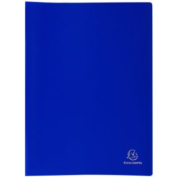 8557E Protège-documents de 100 vues - Bleu EXACOMPTA