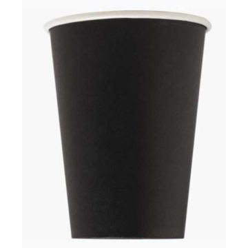 Gobelet en carton Noir- 0,2 L PRONAPPE Lot de 15