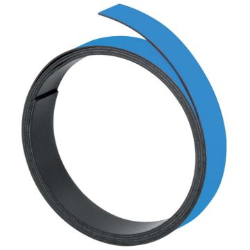 Bande magnétique - 5 mm x 1 m - Jaune : FRANKEN Visuel