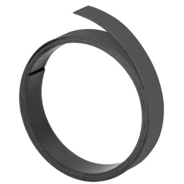 Bande magnétique - 5 mm x 1 m - Jaune : FRANKEN Visuel