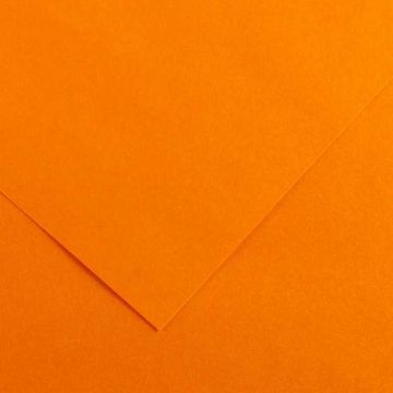 Feuilles de couleur 500 x 650 mm - Clémentine - CANSON Vivaldi