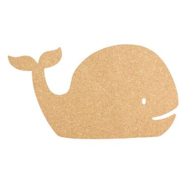 Tableau en liège mural - Baleine : SECURIT Silhouette Image