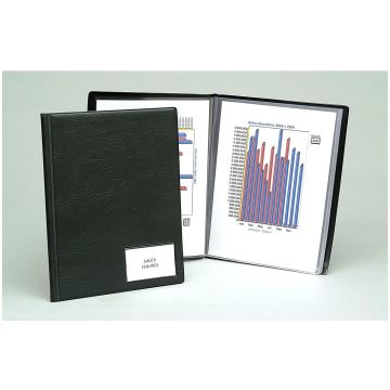 Protège-Documents Premium de 72 Vues - Noir EXACOMPTA Exemple