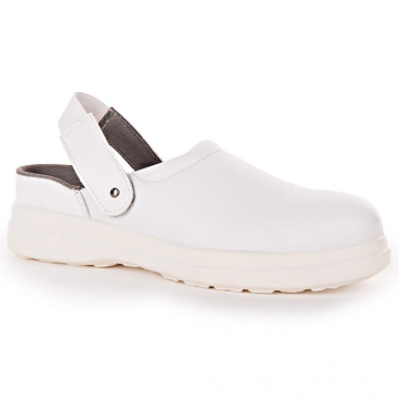 Chaussure de sécurité Clog Blanc - Taille 37 : HYGOSTAR Visuel