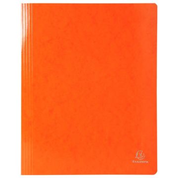EXACOMPTA 380809B : Chemises à lamelles -Orange Iderama Couverture