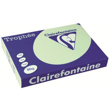 Ramette de papier Trophée de 500 feuilles A3 - Vert Golf : CLAIREFONTAINE Photo