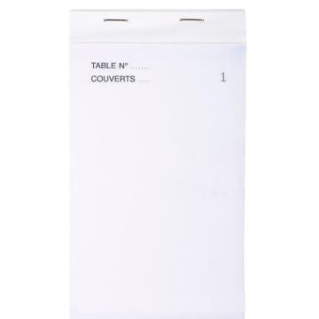 MAITRE D'HOTEL Bloc de commande autocopiant Dupli 170 x 95 mm COGIR 1981