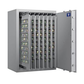 Photo Coffre fort mural 1500 clés - Classe1 - Serrure à clé A2P - HARTMANN Clés Protect 1006 