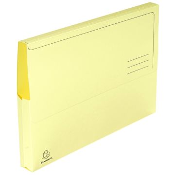 Lot de 50 Chemises à poche - Jaune pastel : EXACOMPTA SUPER Visuel