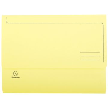 Lot de 10 Chemises à poche en carte - Canari EXACOMPTA SUPER Visuel