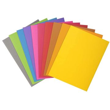 Lot de 100 Chemises pour dossiers A4 ROCK'S - Assortiment EXACOMPTA Modèle