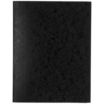 Chemise en carte lustrée à 3 rabats - Noir : EXACOMPTA Image