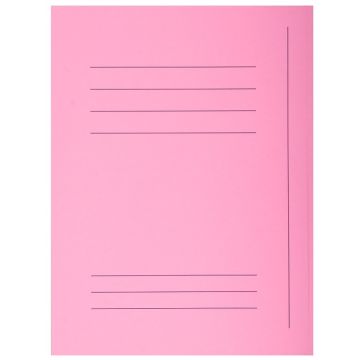 EXACOMPTA  Chemises imprimées à 3 rabats - Rose  (Classement)