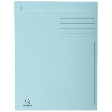 Chemise imprimée à 3 rabats - 245 x 350 mm - Bleu : EXACOMPTA Forever Image