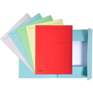 EXACOMPTA : Lot de 50 chemises imprimées à 3 rabats - 448000E 