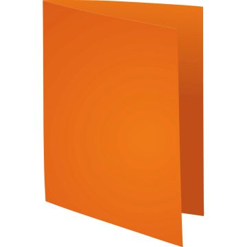 Lot de 100 Chemises pour dossiers - Orange : EXACOMPTA Forever 220 Visuel