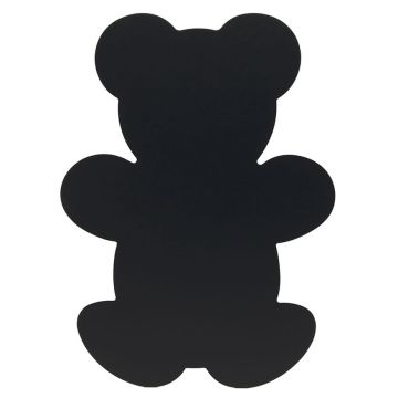 Tableau noir décoratif - Ardoise 400 x 300 mm Ours SECURIT Silhouette Image