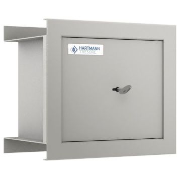 Coffre Fort Encastrable Serrure à clé A2P - 6 L HARTMANN WB2