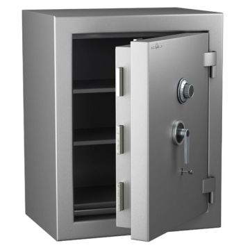 Photo HARTMANN Zephir Duo 5099 Coffre-fort ignifuge - Serrure à disques et à clé - Classe 5 