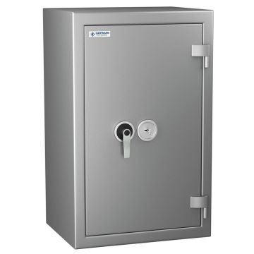HARTMANN Zephir Duo 3123  :  Coffre-fort ignifuge ouvert - Serrure à clés - Classe 3 - 123 L