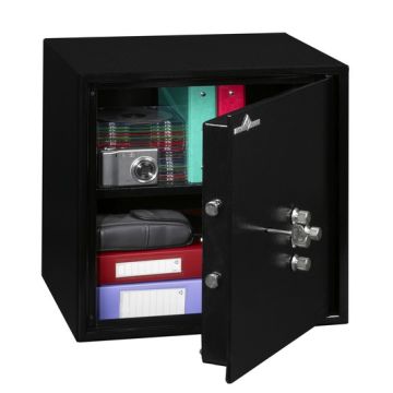 HARTMANN : Coffre-fort de sécurité HT50 - Serrure à clés et à tubes compteurs - 48 L 