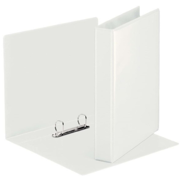 Photo Classeur A5 personnalisable 2 anneaux - Dos de 40 mm - Blanc ESSELTE