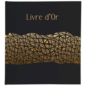 Photo Livre d'or - 270 x 220 mm - Noir/Or EXACOMPTA Aramy