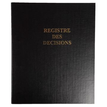 Registre des Décisions (EURL, SAS, SARL) LE DAUPHIN modèle