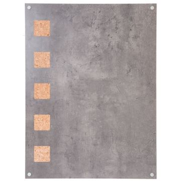 Tableau décoratif en ardoise grise - 350 x 300 mm SECURIT Linving Wall Image