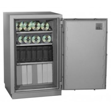 HARTMANN Media Duo 1280 : Armoire ignifuge Intérieur - Serrure électronique - 2 H - 280 L