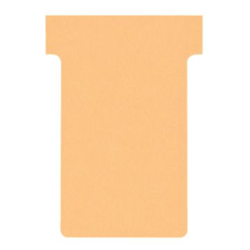 Fiches T - Indice 2 / 60 mm - Beige : NOBO Lot de 100 visuel