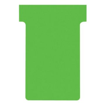 Fiches T Indice 2 / 60 mm - Vert NOBO Lot de 100 visuel