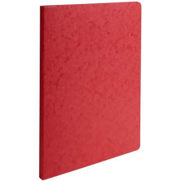 Photo Chemise à dos rainé pour Dossier A4 - Rouge EXACOMPTA Lustro Carte Image